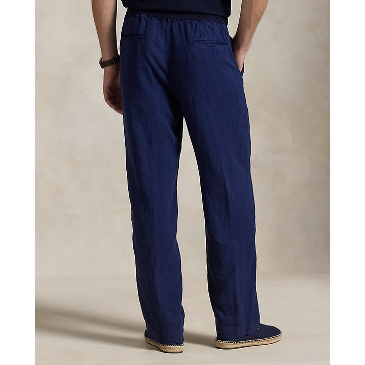 PRL Lateef Relaxed Fit Pleated Linen Trouser/Hlače 710971941001