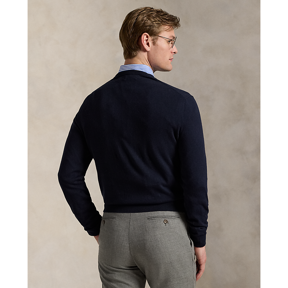 PRL Cotton-Cashmere Crewneck Jumper/Pulover 710973589004