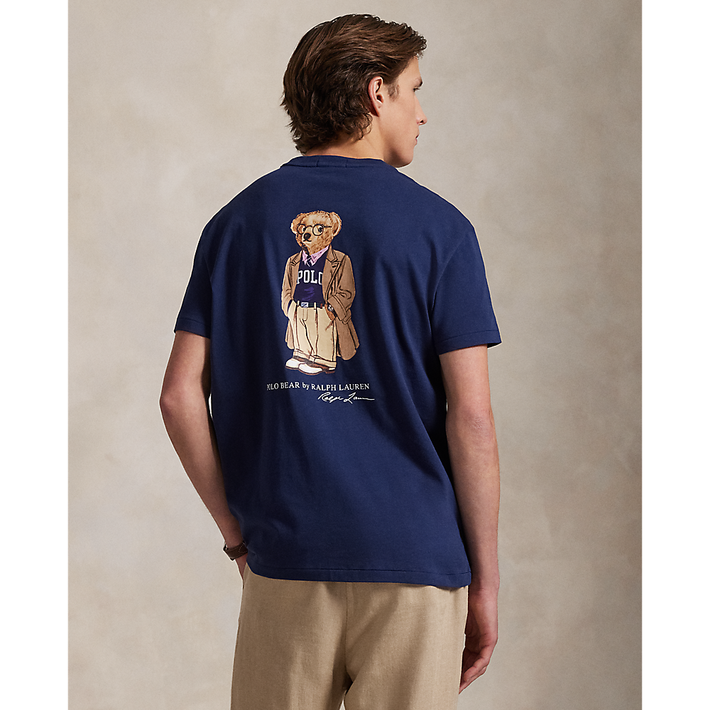 PRL Custom Slim Fit Polo Bear Jersey T-Shirt/ Majica 710974585001