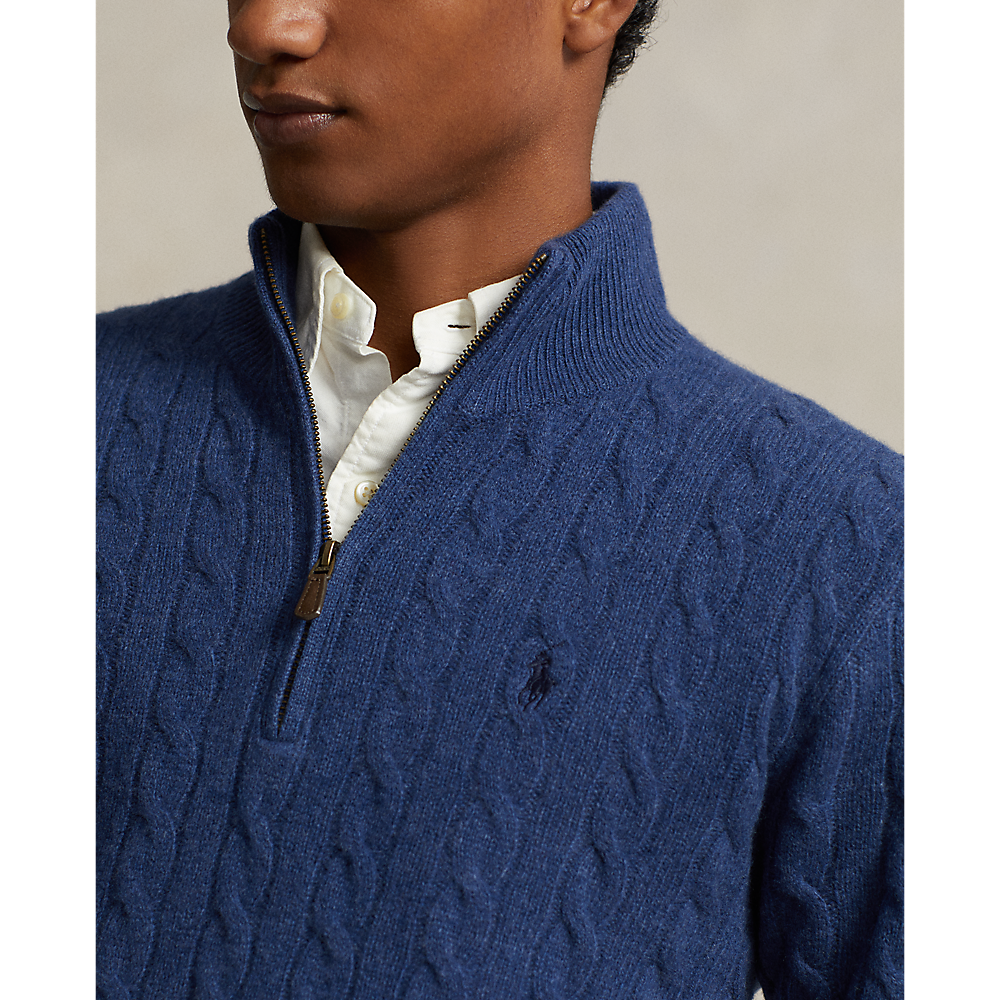 PRL Cable-Knit Wool-Cashmere Jumper/Pulover 710876766010