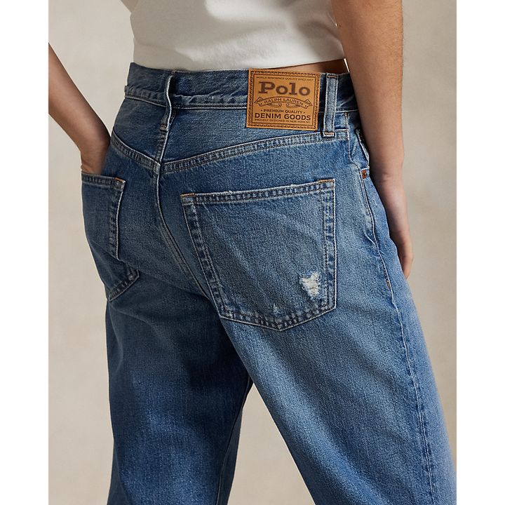 PRL High-Rise Relaxed Straight Jean/Traperice 211969410001