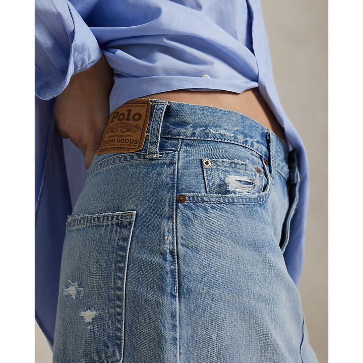 PRL Panelled Denim A-Line Skirt/Suknja 211971231001