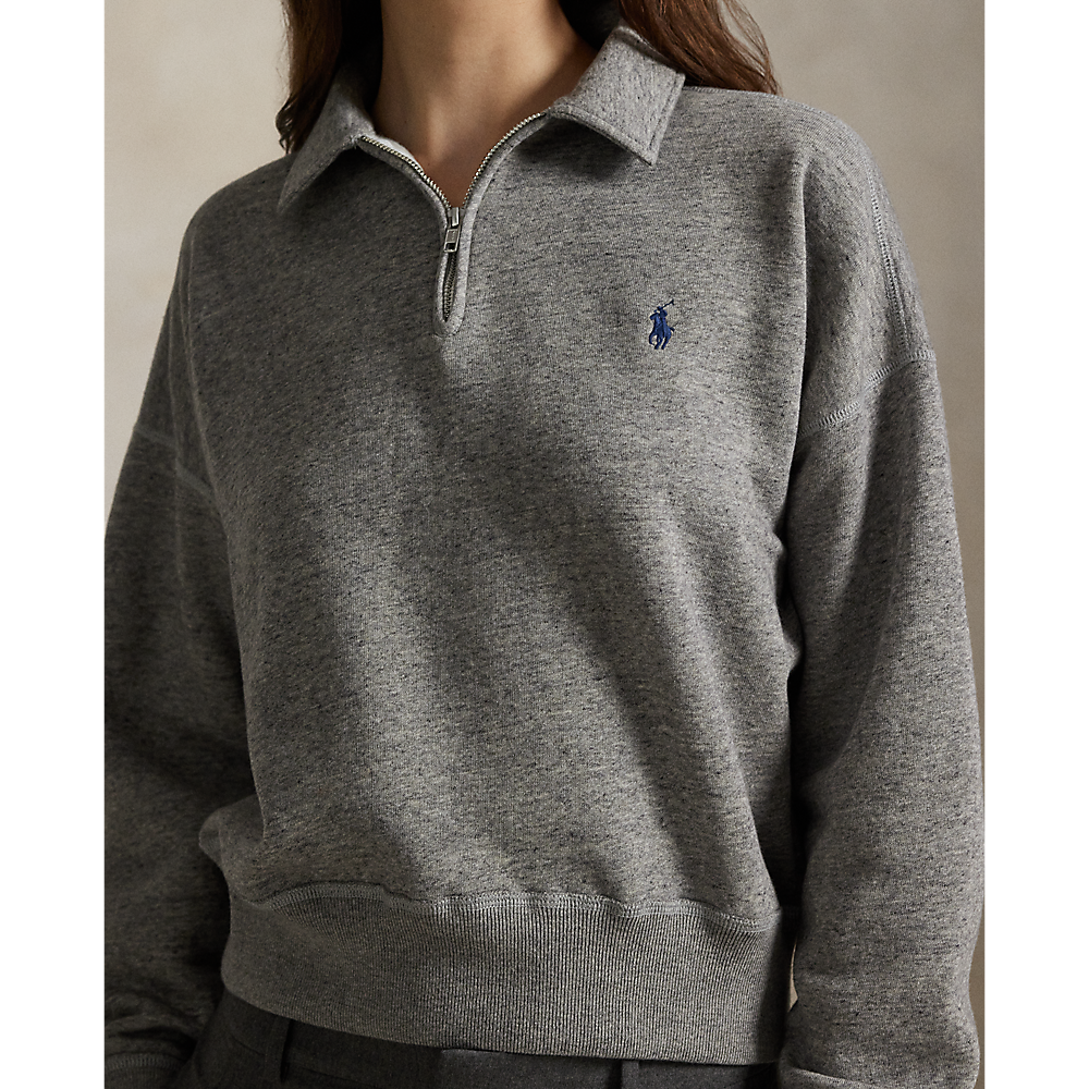 PRL Fleece Quarter-Zip /Pulover 211971701004