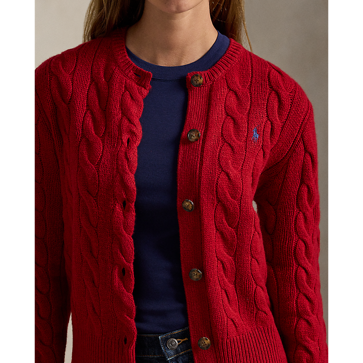 PRL Cable-Knit Wool-Cashmere Cardigan/Pulover 211972104013