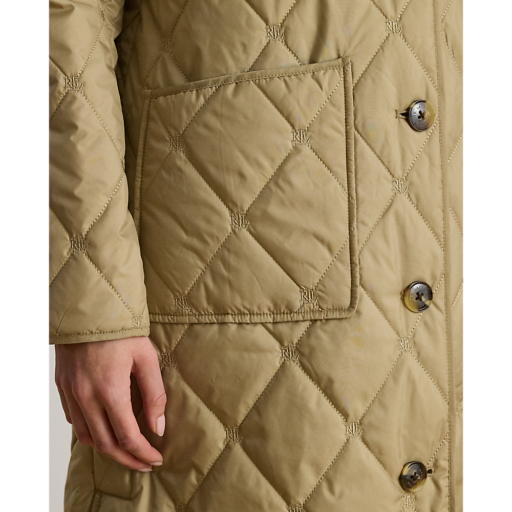 LRL Logo Quilted Down Long Coat/Jakna 297980103002