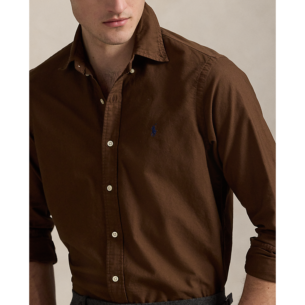 PRL Custom Fit Garment-Dyed Oxford Shirt/Košulja 710805564065