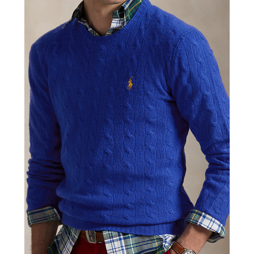 PRLCable-Knit Wool-Cashmere Jumper/Pulover 710876762027