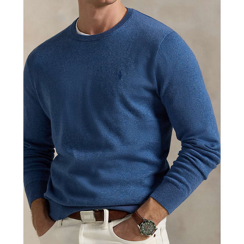 PRL Cotton-Cashmere Crewneck Jumper/Pulover 710973589001