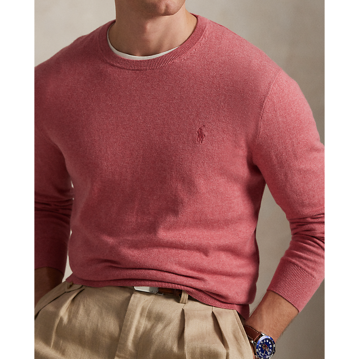 PRL Cotton-Cashmere Crewneck Jumper/Pulover 710973589002