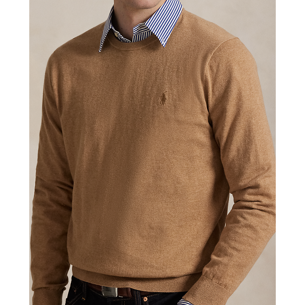 PRL Cotton-Cashmere Crewneck Jumper/Pulover 710973589003