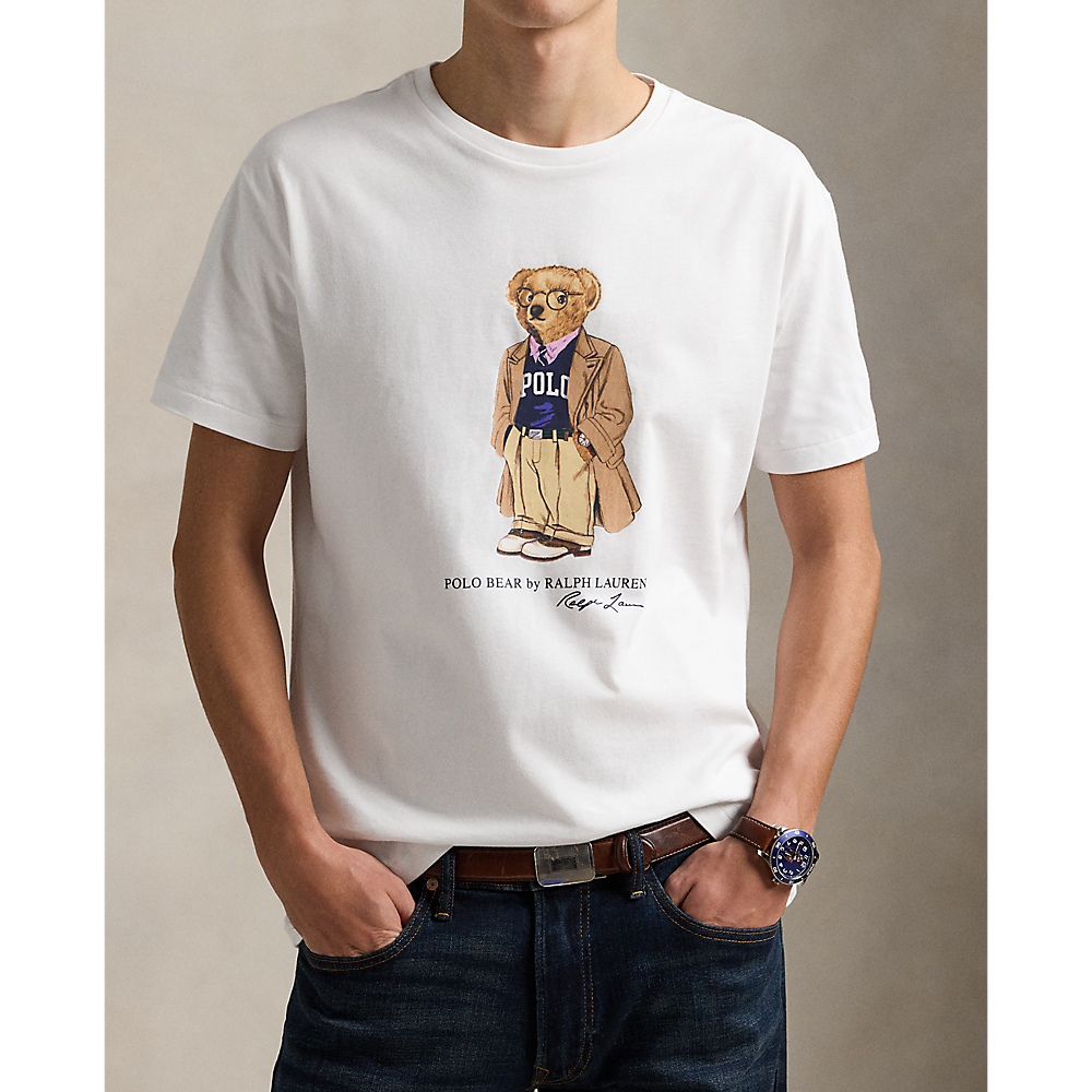 PRL Custom Slim Fit Polo Bear Jersey T-Shirt/Majica 710974584001