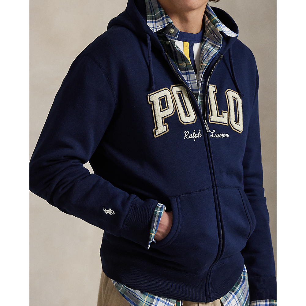 PRL Logo Fleece Full-Zip Hoodie/Duks 710981151002