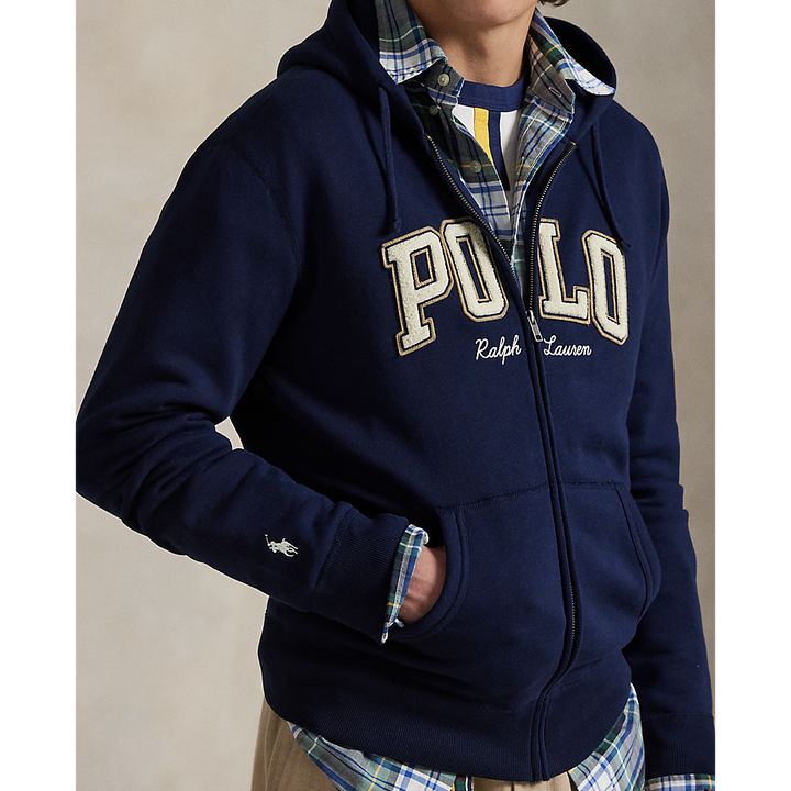 PRL Logo Fleece Full-Zip Hoodie/Duks 710981151002