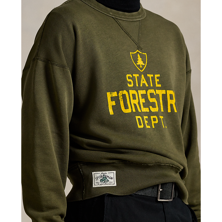 PRL Vintage Fit Fleece Graphic Sweatshirt/Duks 710981738001