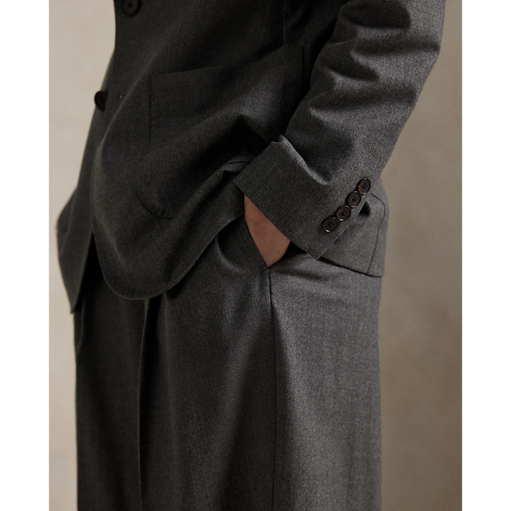 PRL Wool-Blend Flannel Blazer /Sako 211971389001