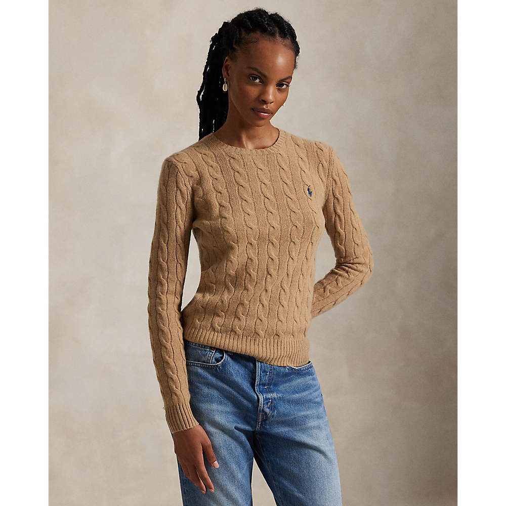 PRL Cable Wool-Cashmere Crewneck Jumper/Pulover 211971865002