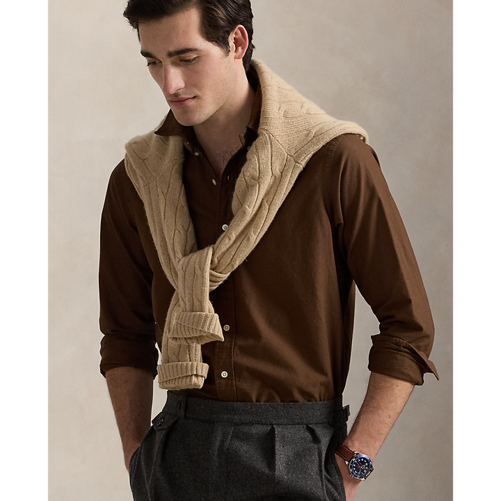 PRL Custom Fit Garment-Dyed Oxford Shirt/Košulja 710805564065