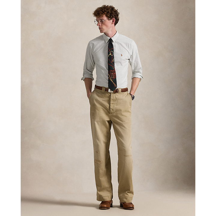 PRL Slim Fit Striped Oxford Shirt/Košulja 710953710008