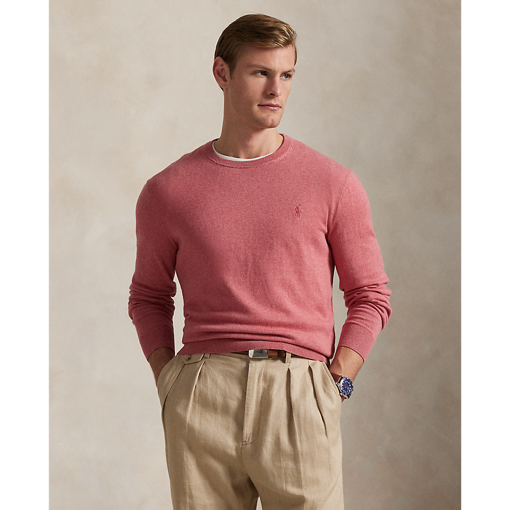 PRL Cotton-Cashmere Crewneck Jumper/Pulover 710973589002
