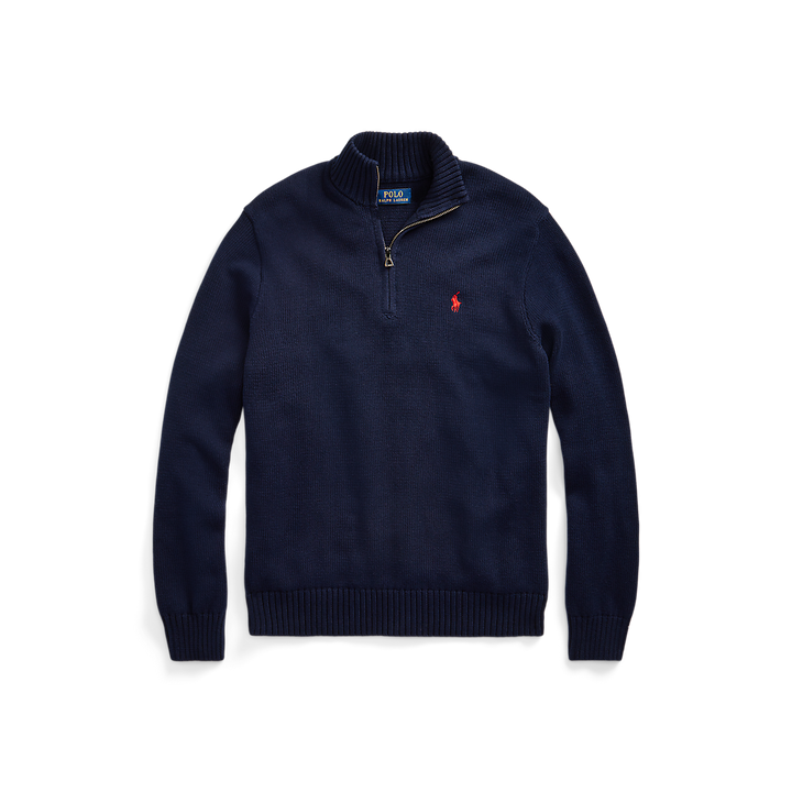 PRL Cotton Quarter-Zip Jumper/Pulover 710859939002