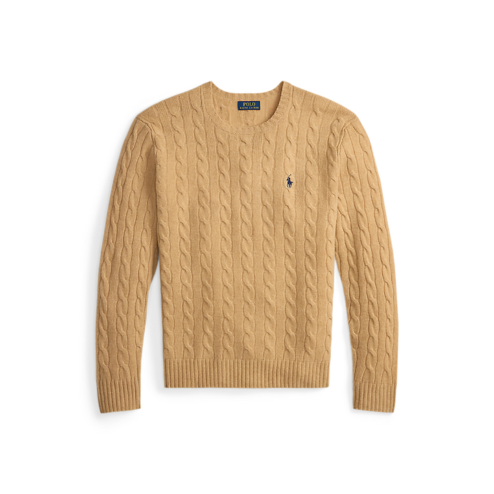 PRL Cable-Knit Wool-Cashmere Jumper/Pulover 710876762009