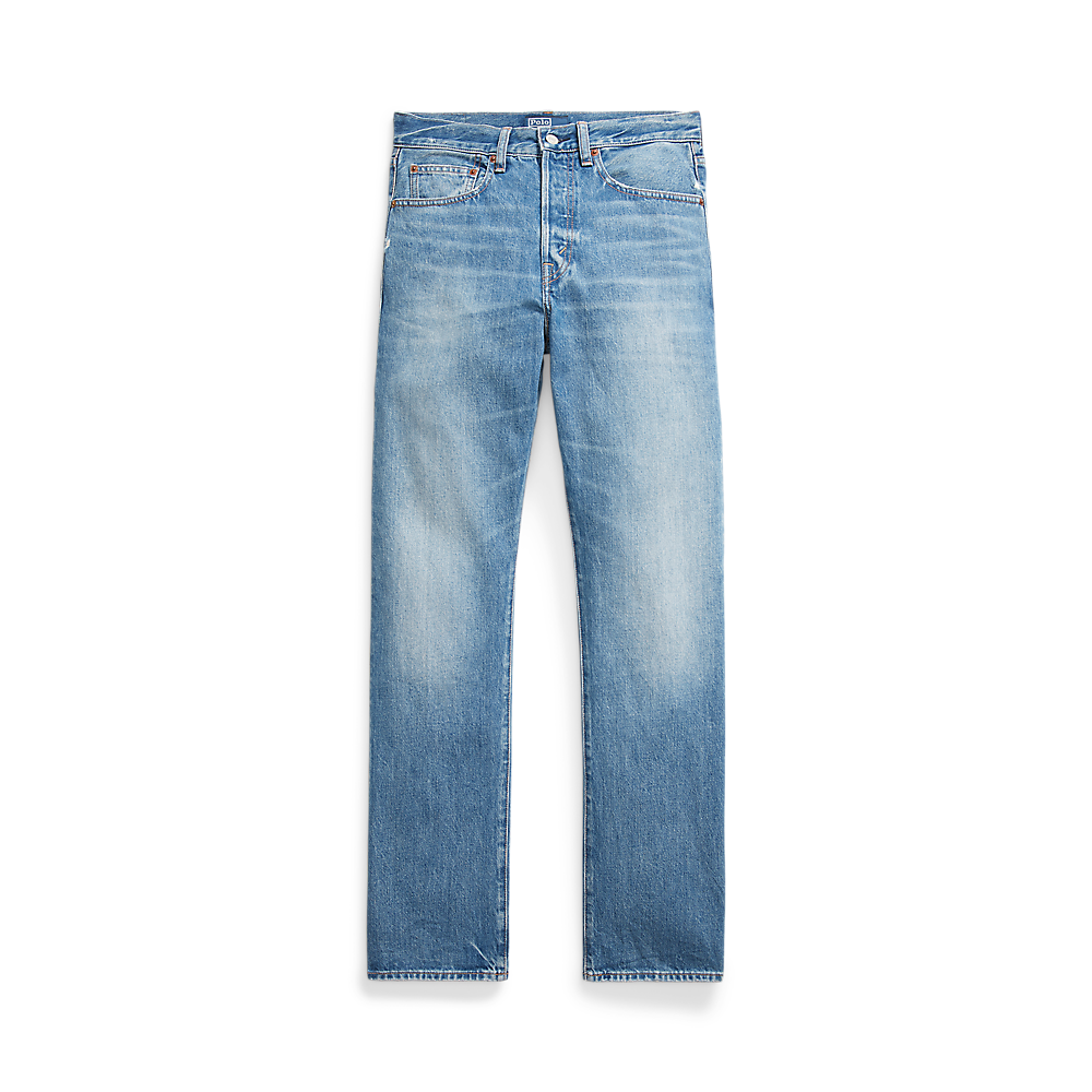 PRL High-Rise Relaxed Straight Jean/Traperice 211969410001
