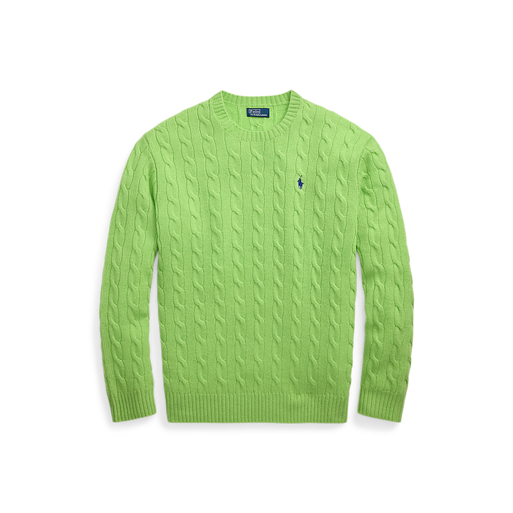 PRL Cable Wool-Cashmere Crewneck Jumper/Pulover 211972115002