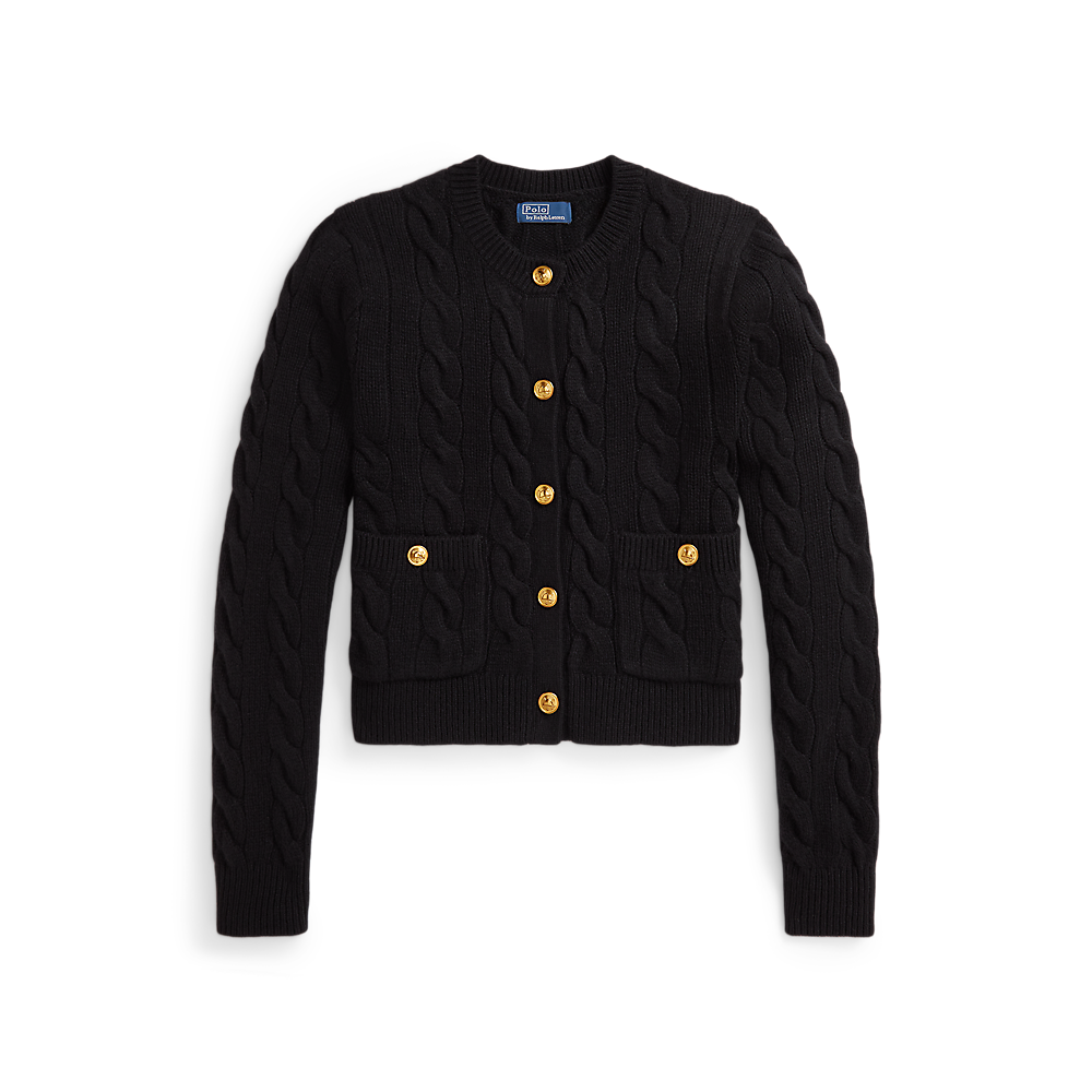 PRL Cable Wool-Cashmere Cardigan/ Pulover 211978312001