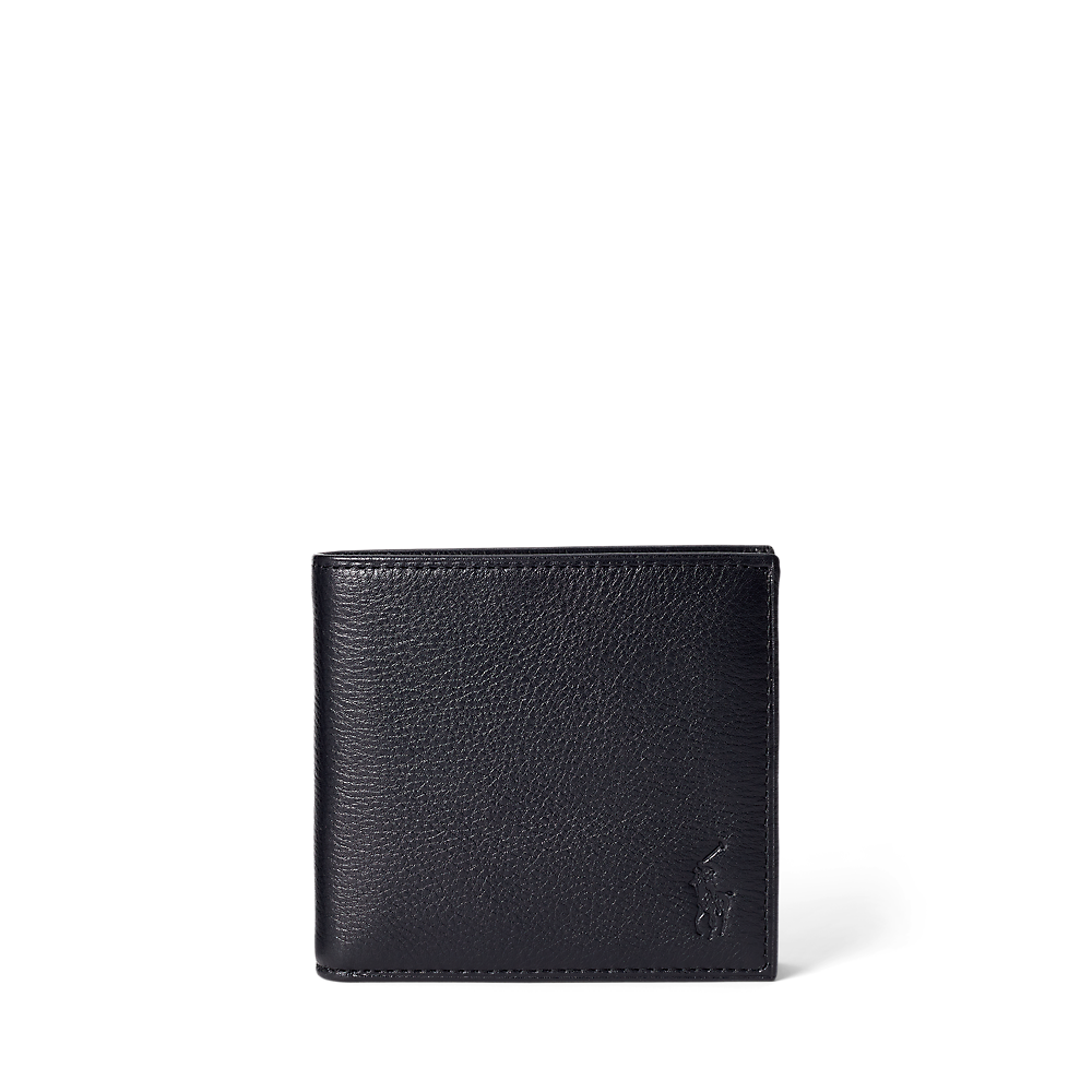 PRL Pebbled Leather Billfold Coin Wallet/Novčanik 405914235002