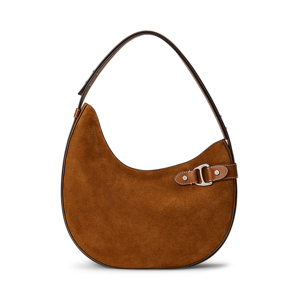 LRL Suede Large Tasha Shoulder Bag/Torba 431980157001