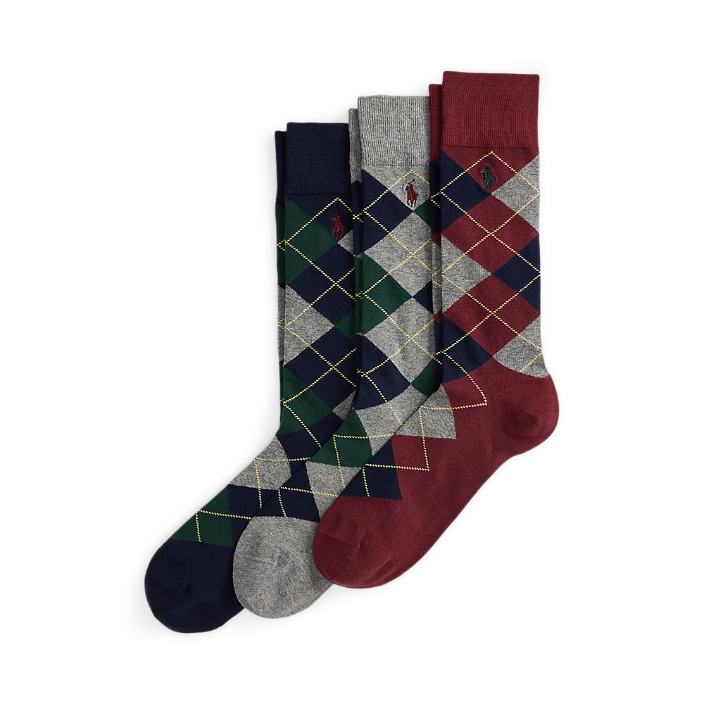 PRL 3pk Argyle/ 3/1 Čarape 449912704003