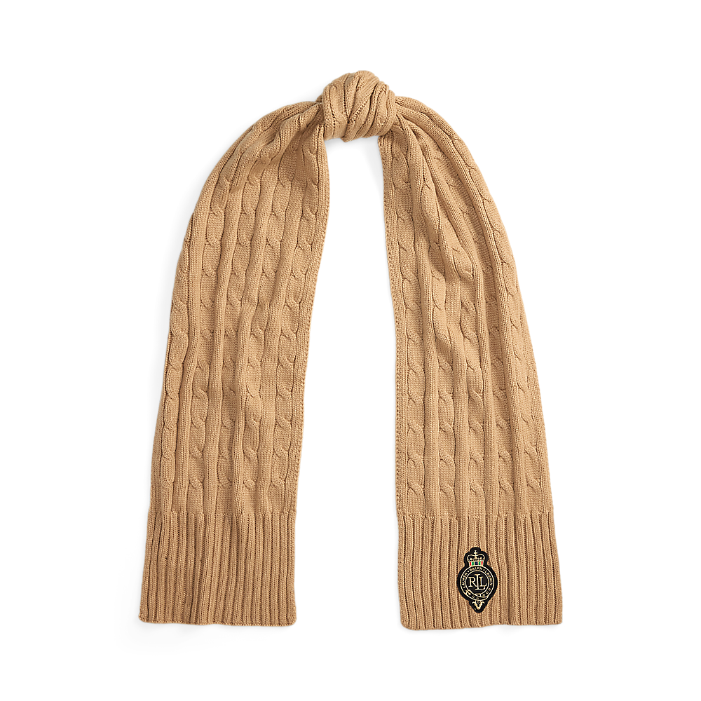 LRL Cable Crest Scarf/Šal 454P04456002