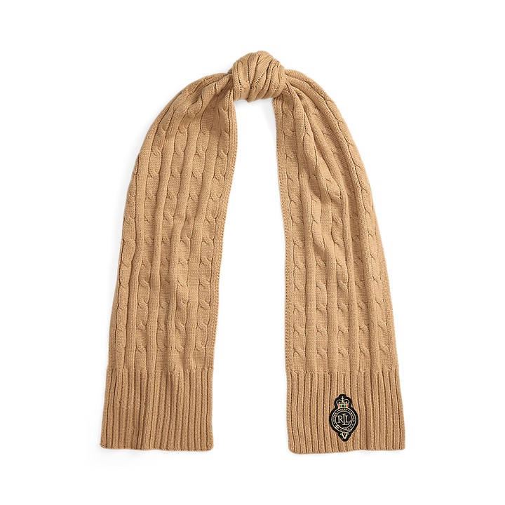 LRL Cable Crest Scarf/Šal 454P04456002