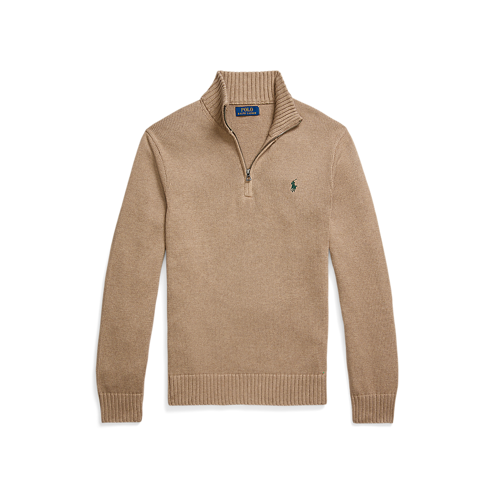 PRLCotton Quarter-Zip Jumper/Pulover 710859939510