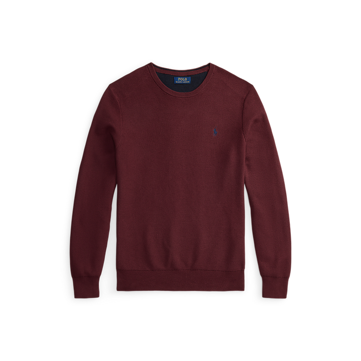 PRL Mesh-Knit Cotton Crewneck Jumper/Pulover 710918163520