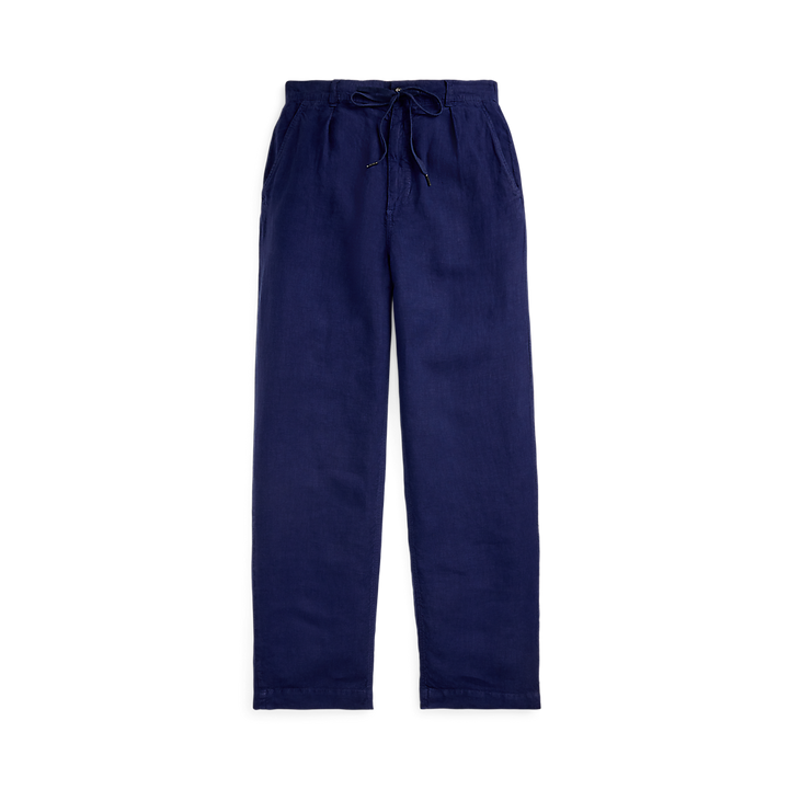 PRL Lateef Relaxed Fit Pleated Linen Trouser/Hlače 710971941001
