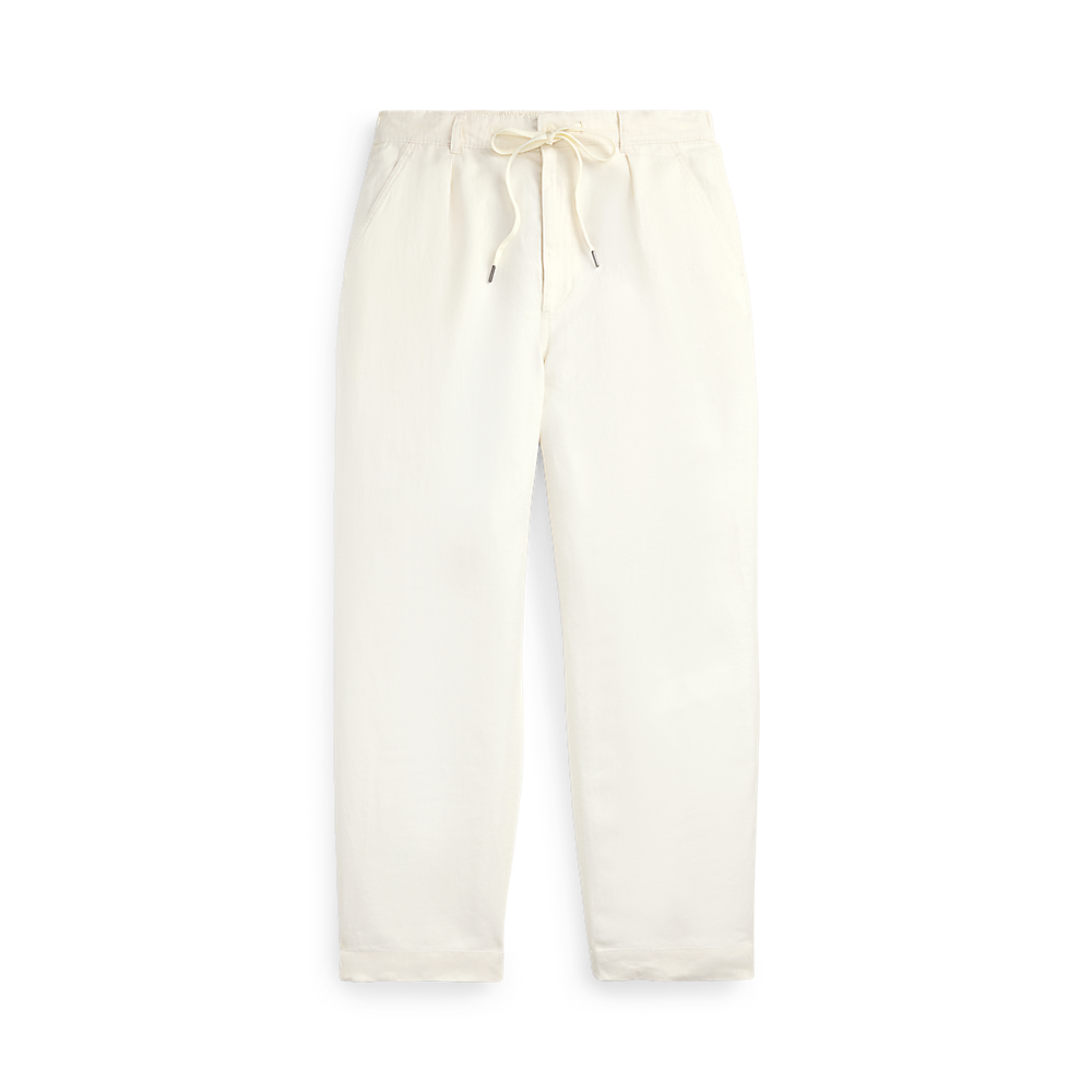 PRL Lateef Relaxed Fit Pleated Linen Trouser/Hlače 710971941002