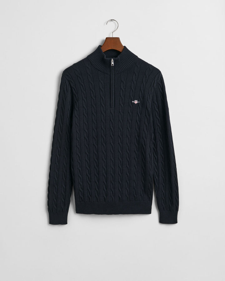 GANT Cotton Cable Half Zip/Pulover 8050603