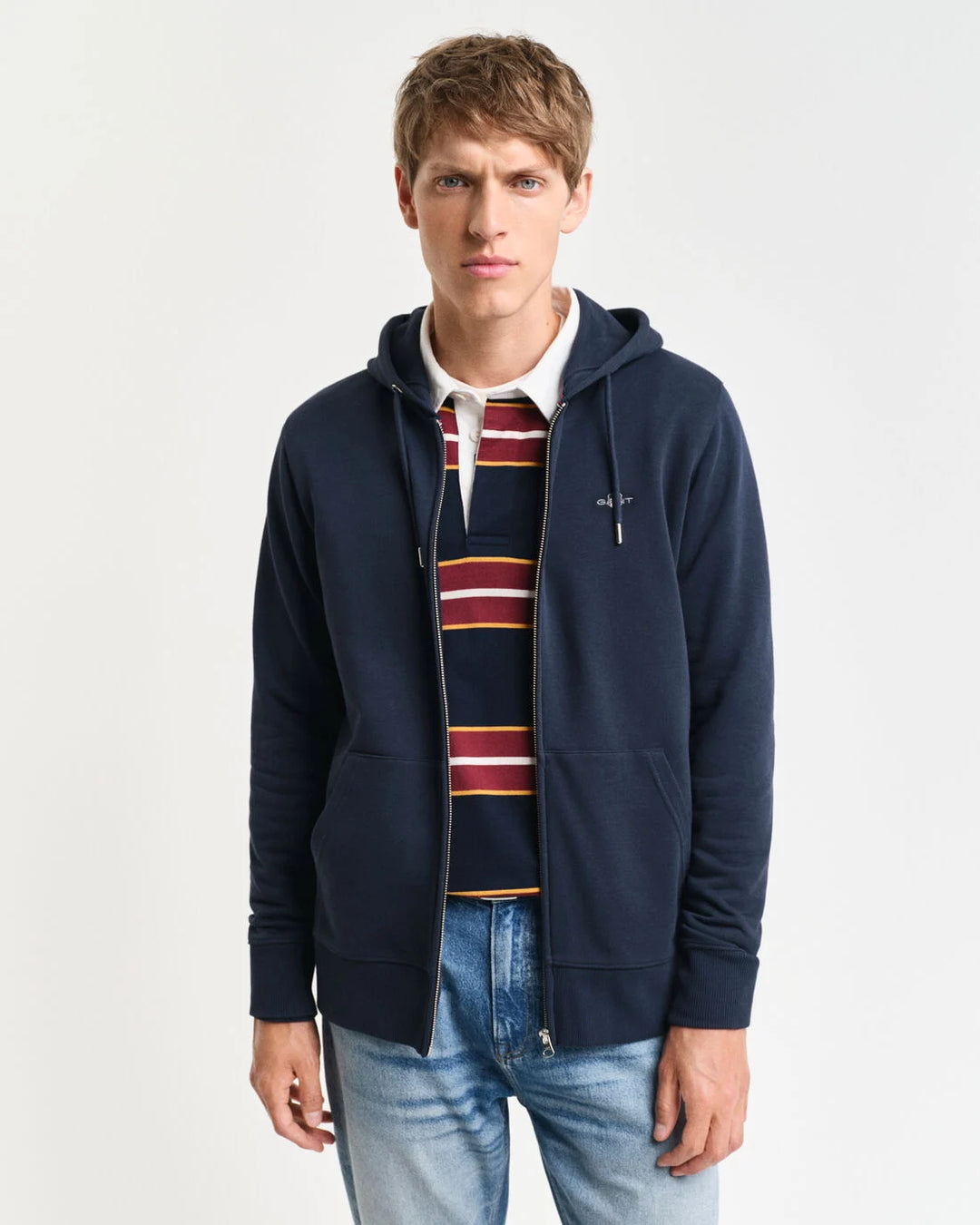 GANT Reg Shield Full Zip Hoodie/Duks 2007059