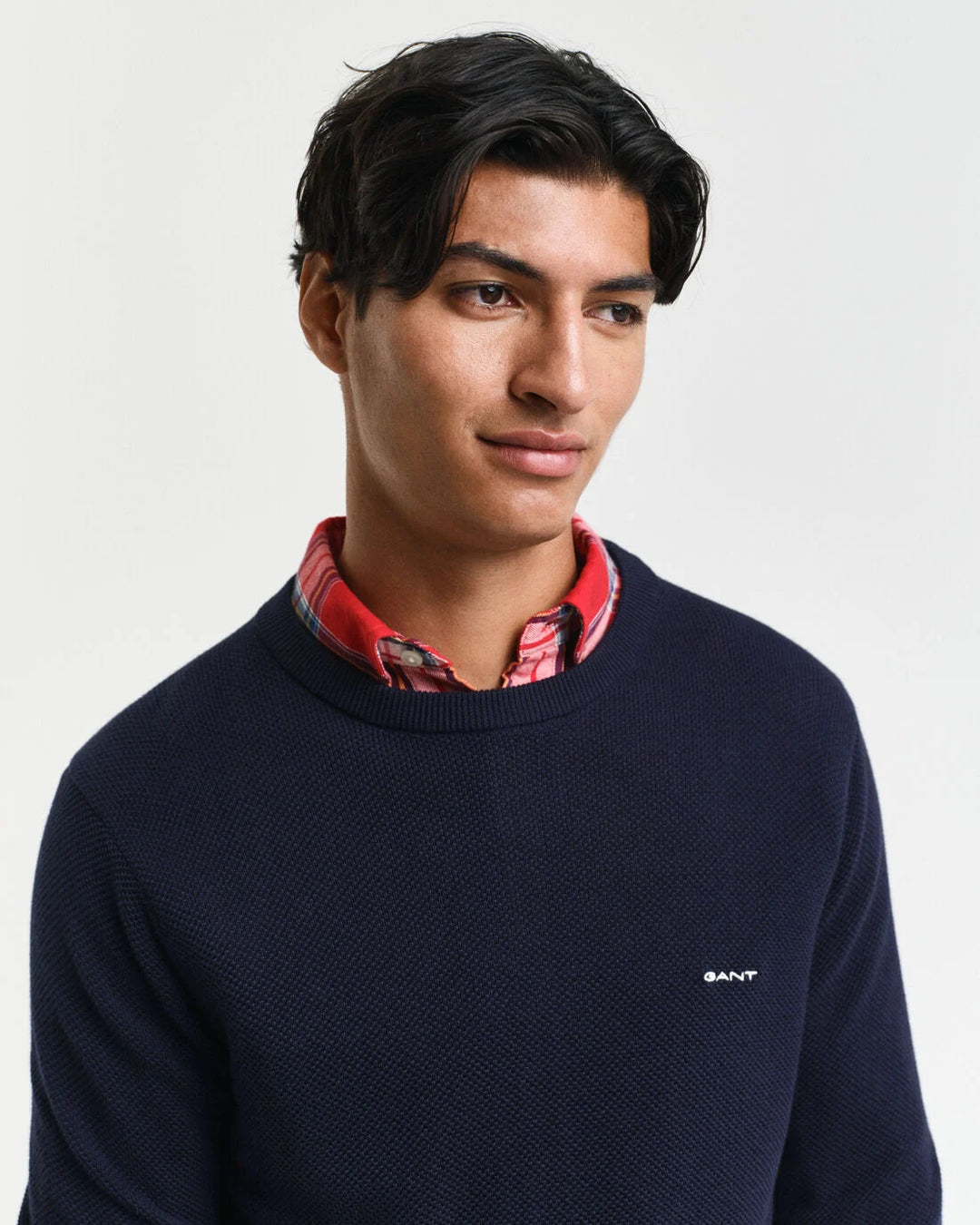 GANT Cotton Pique C-Neck/Pulover 8040521