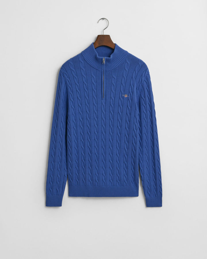 GANT Cotton Cable Half Zip/Pulover 8050603