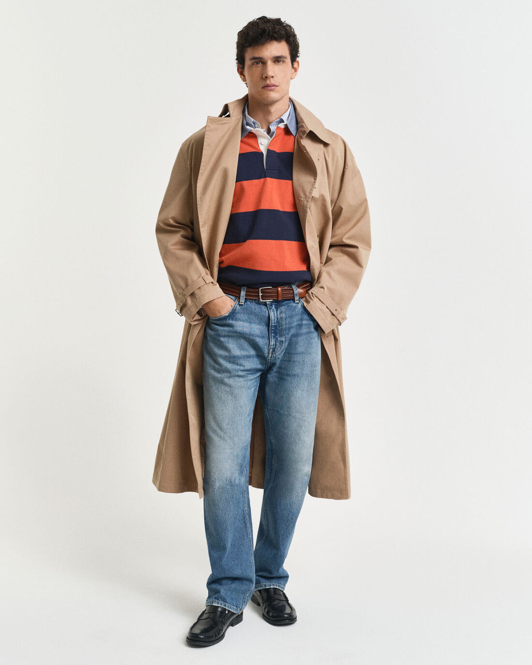 GANT Reg Chambray Stripe Heavy Rugger/Polo majica 2004083
