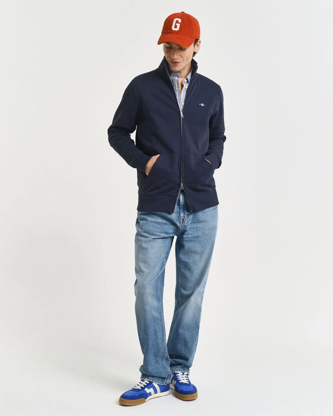 GANT Reg Shield Full Zip Sweat/Duks 2008006