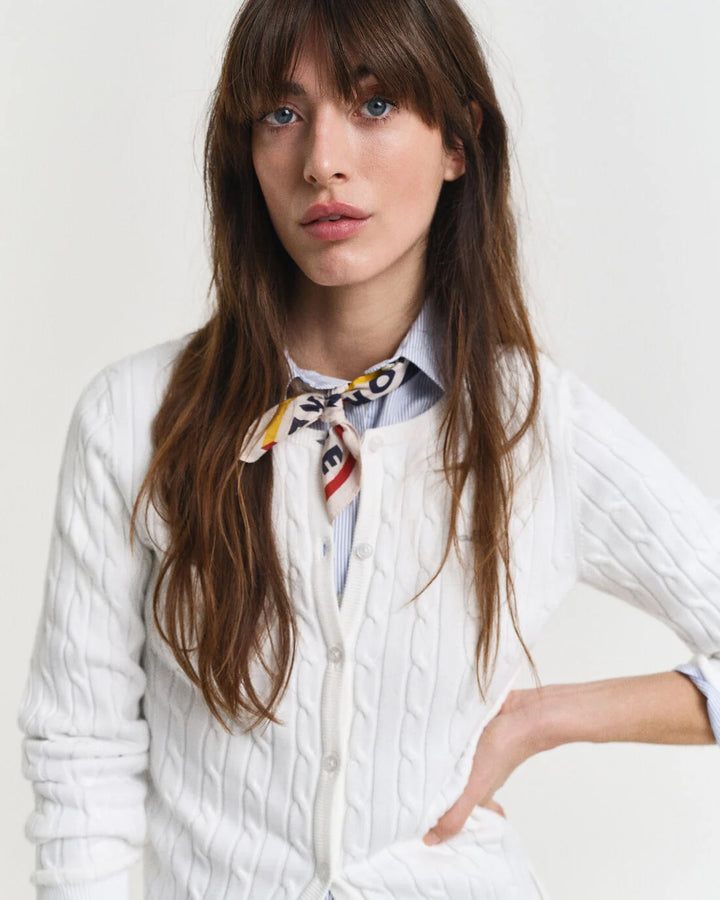 GANT Stretch Cotton Cable Cardigan/Pulover 4800103