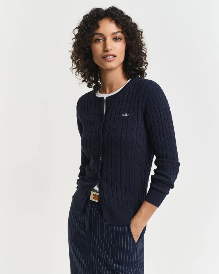 GANT Stretch Cotton Cable Cardigan/Pulover 4800103