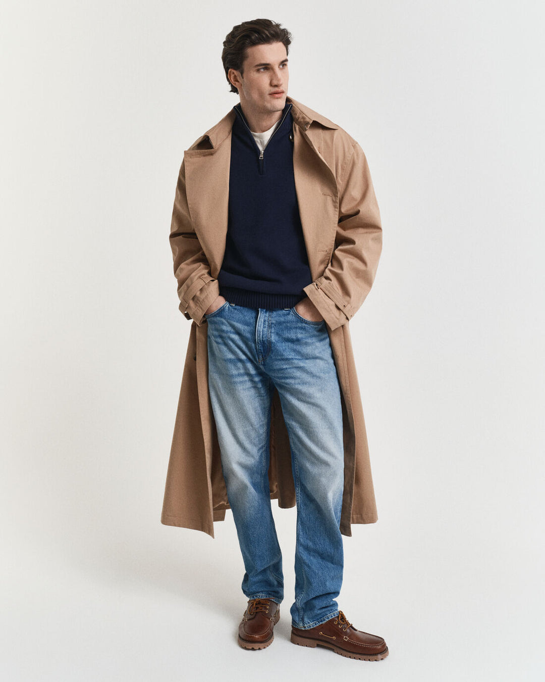 GANT Casual Cotton Half Zip/Pulover 8030170