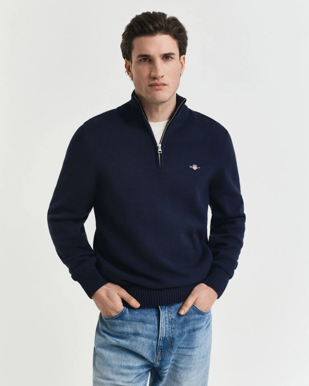 GANT Casual Cotton Half Zip/Pulover 8030170