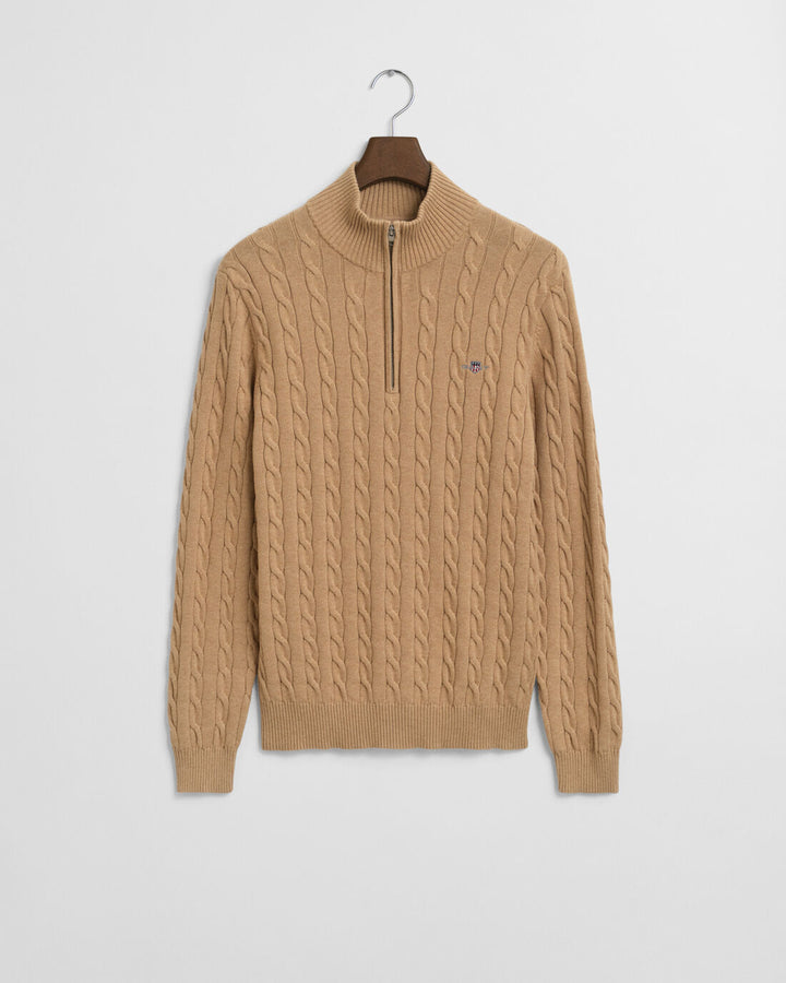 GANT Cotton Cable Half Zip/Pulover 8050603