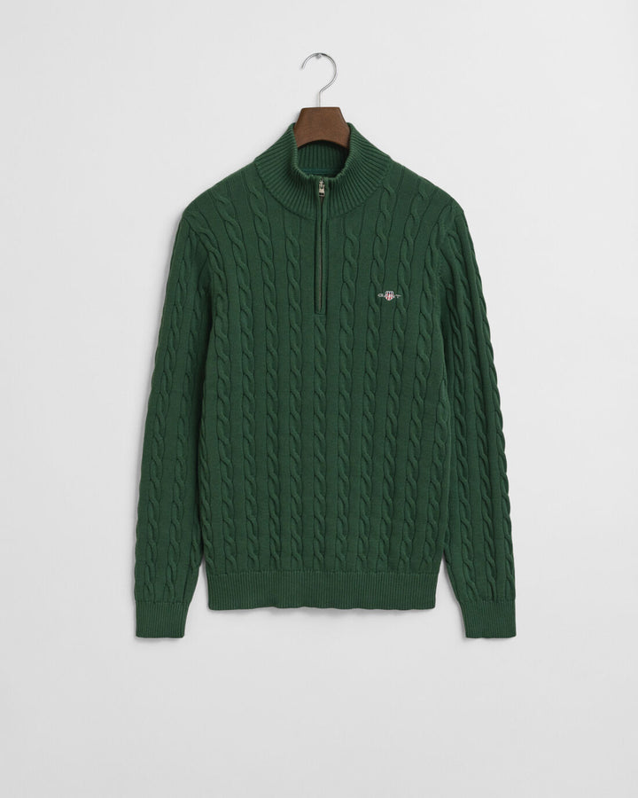 GANT Cotton Cable Half Zip/Pulover 8050603