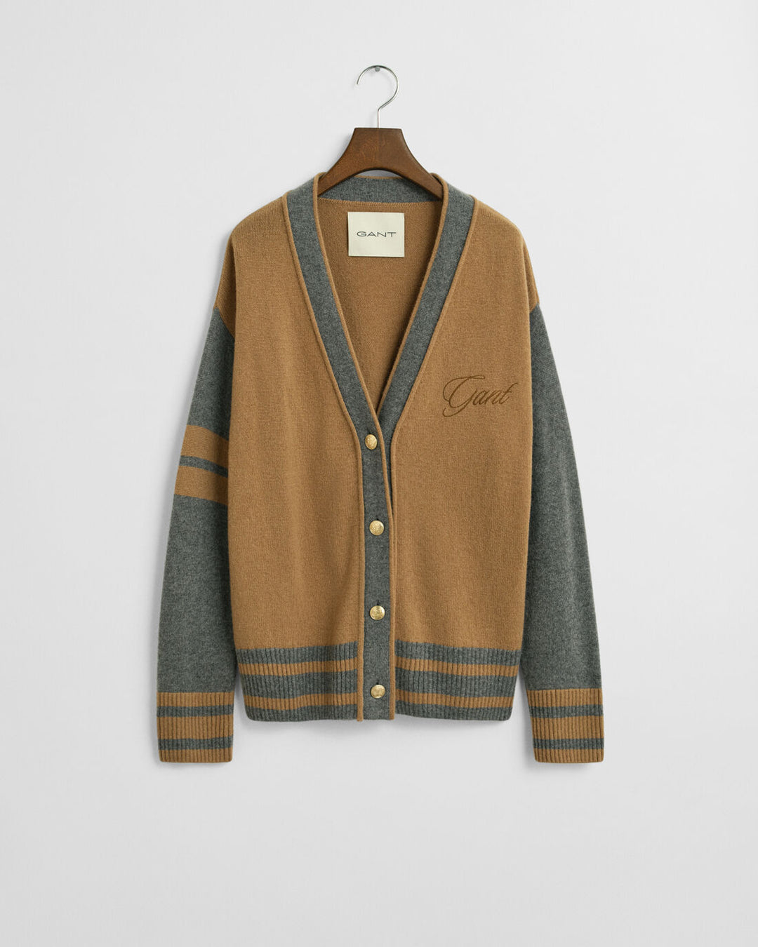 GANT Gant Varsity V-Neck Cardigan/Pulover 4805422